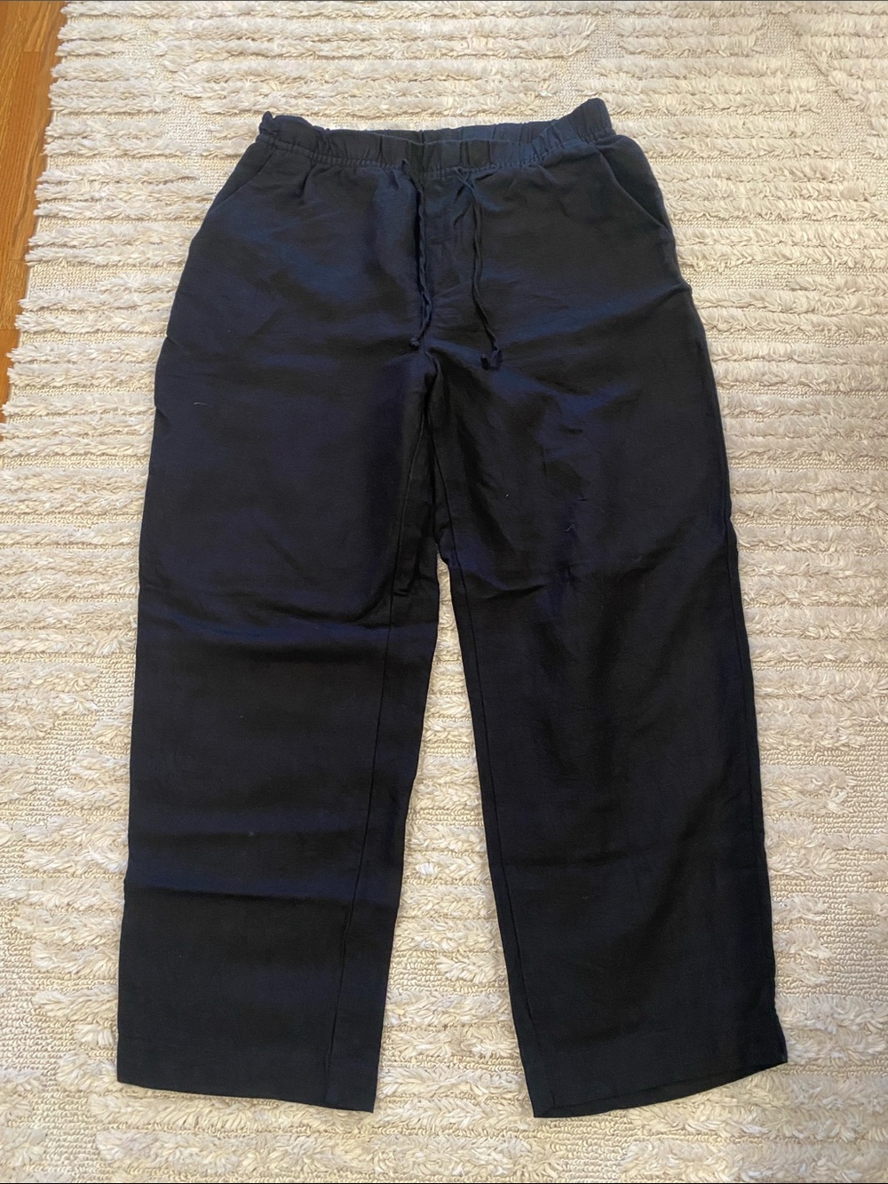 Zara Linen Blend Pants Sz S
